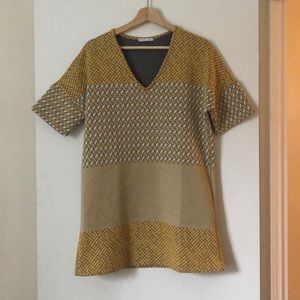 Zara Oversized Quilted Dress - Small